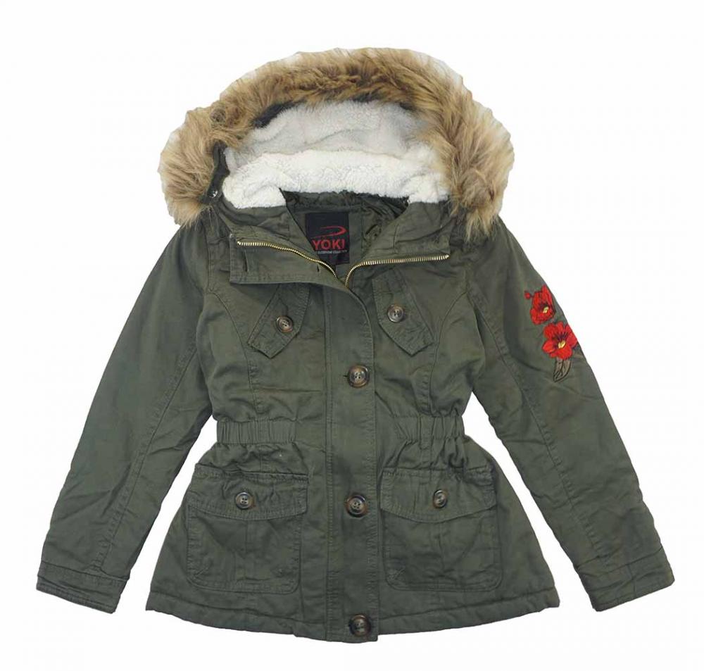 Jessica Simpson Girls White//Black Colorblock Coat Size 4 5//6 6X 7//8 10//12 14//16