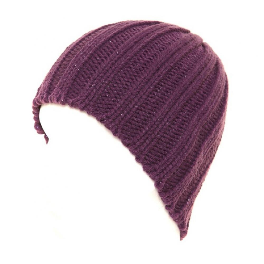 Ladies Sparkly Chunky Ribbed Knitted Hat Beanie Winter Hat 3 Colours | eBay