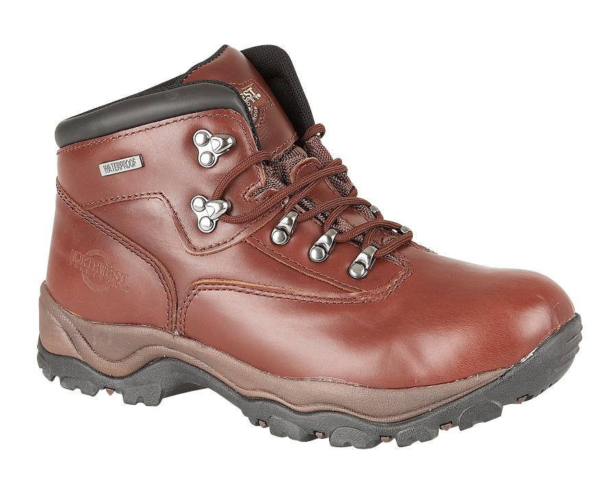 Northwest Territory Mens INUVIK Waterproof Hiking Walking Boots 4 ...