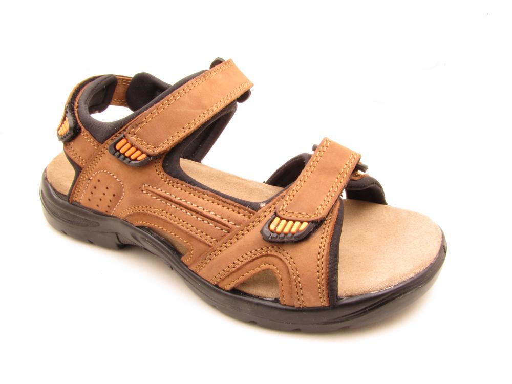 tan walking sandals