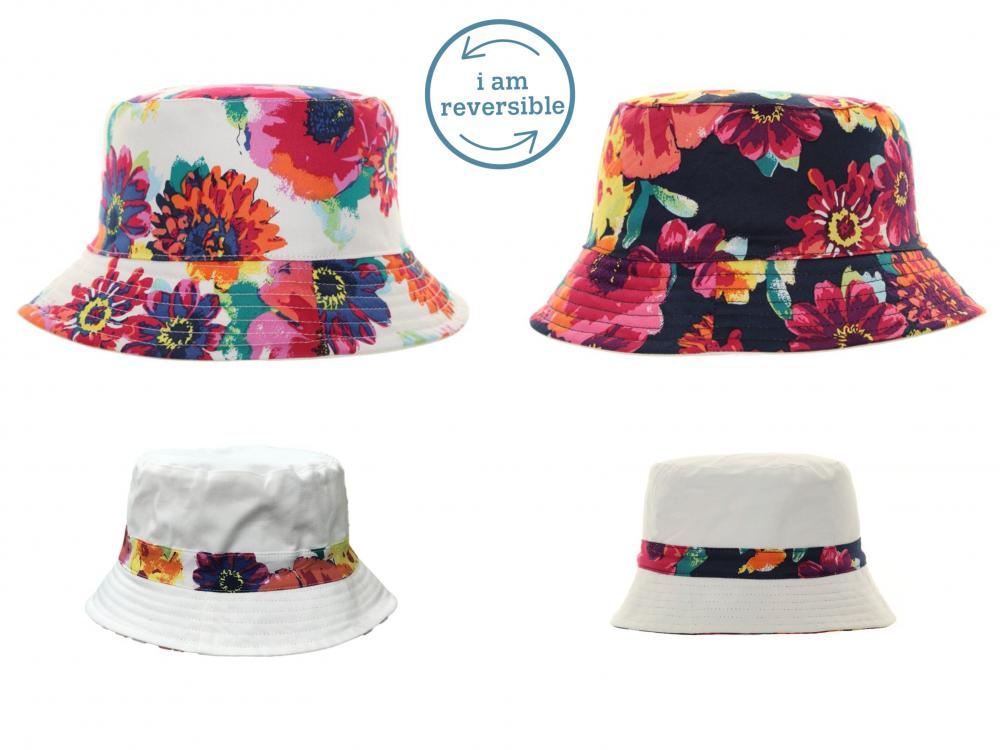 ladies reversible sun hat