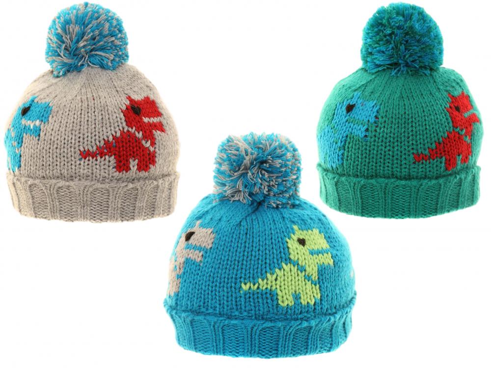 boys knitted bobble hat