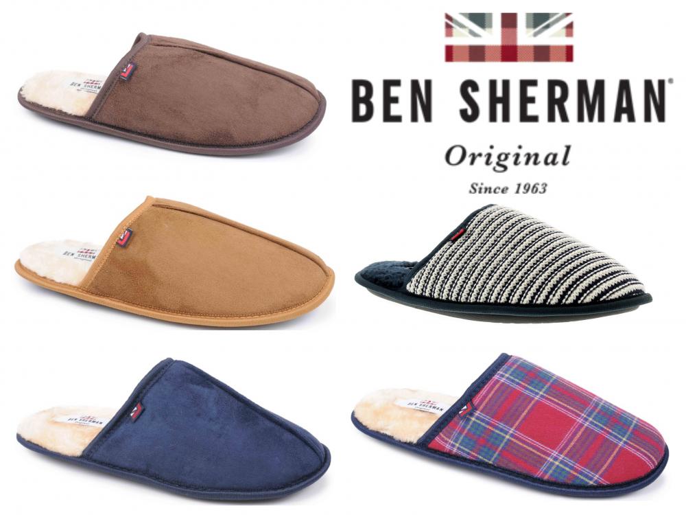 ben sherman moccasin slippers