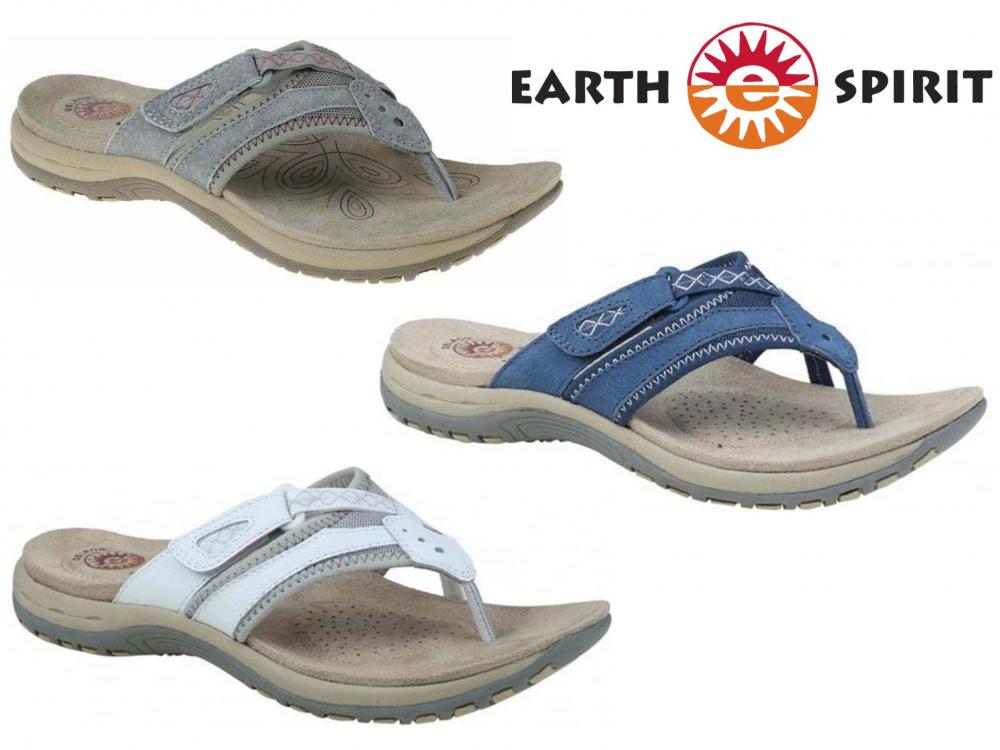 Ladies Beach Dogz Sandals Soft Leather Summer Beach Slider Mules Flip Flops Roco
