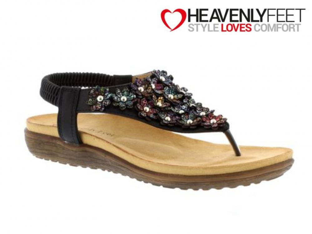 heavenly feet ladies slippers