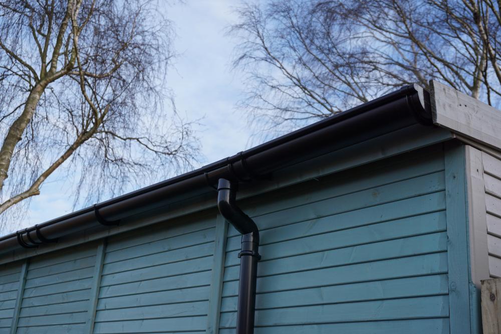 PVC Guttering Kits for Waltons Wooden Sheds Summerhouses ...