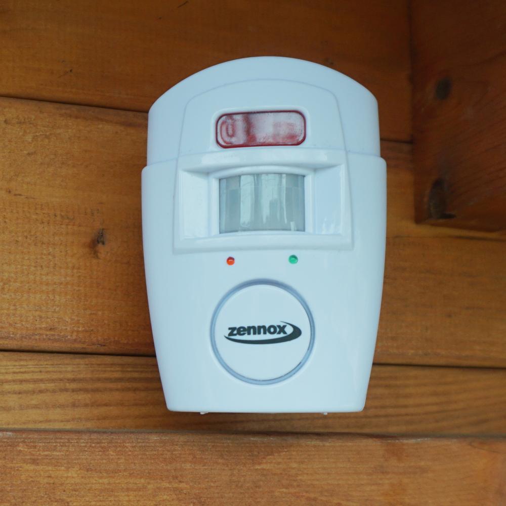 Wireless Shed Sensor Intruder Alarm Garden Security Dual Remote By