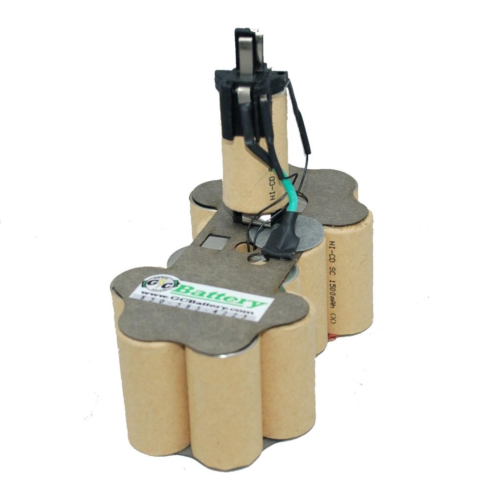 18 Volt Drill Energup 2Pack 18V 6500mAh Li-ion Replacement For