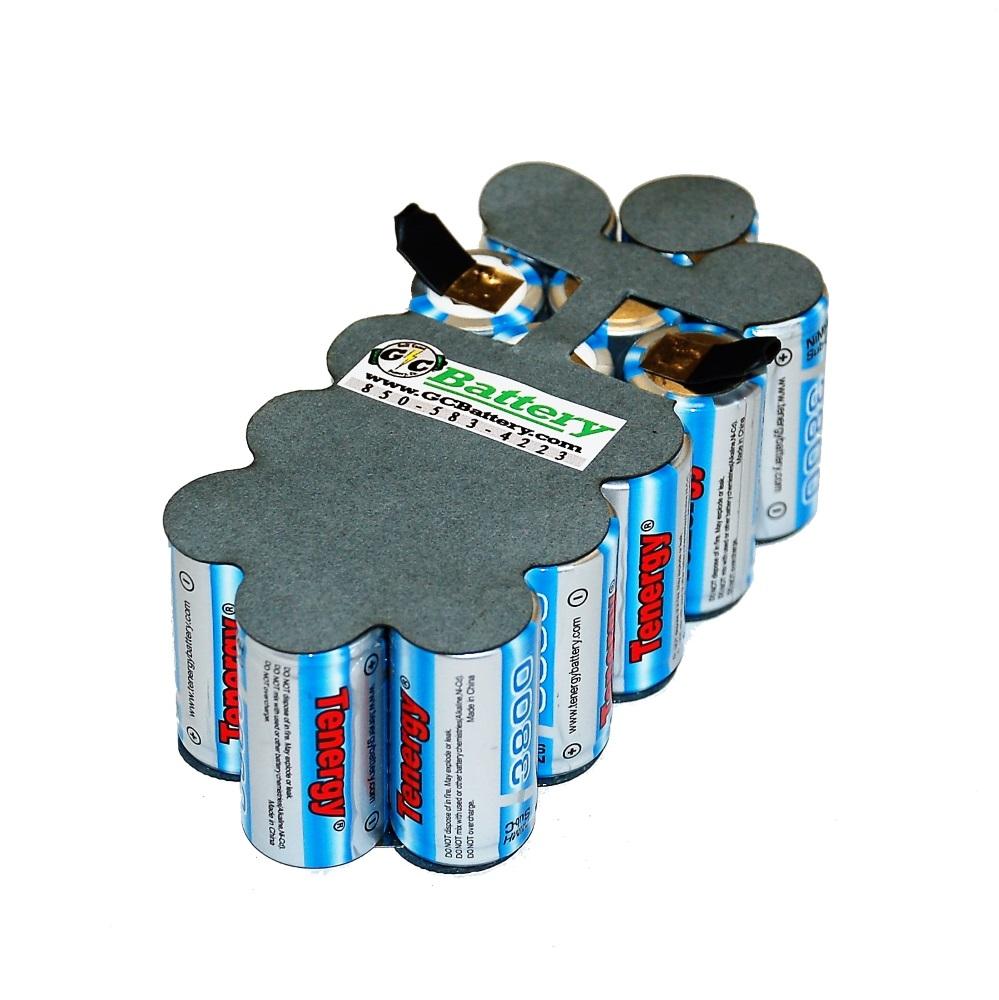 Porter Cable 19.2V 8823 8923 UPGRADED Battery DIY REPACK KIT Tenergy 3 Porter Cable 19.2 Volt Battery Rebuild Kit