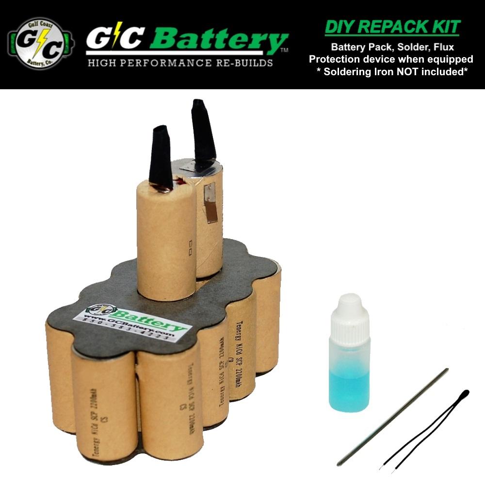Replacement Battery Internals for SnapOn 18V CTB3185 NiCd 2.2Ah DIY