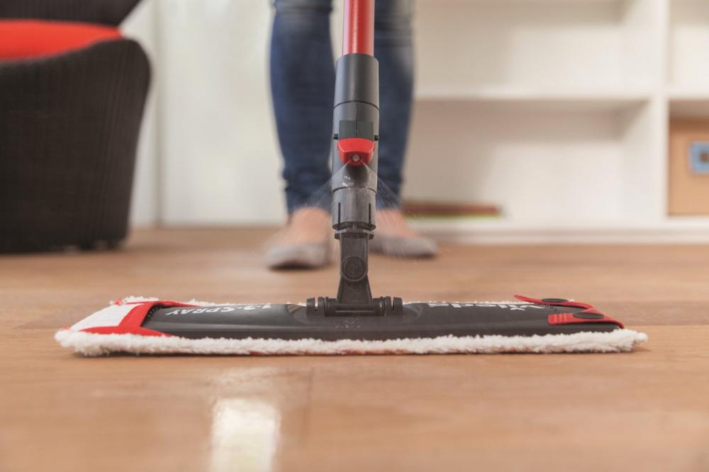 New Vileda Microfibre 1.2 Flat Spray Mop Pivoting Swivel Head Floor