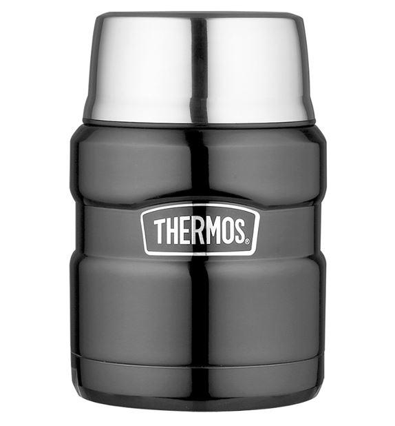 Genuine Thermos Brand Stainless Steel Double Wall Food Flask, 470ml