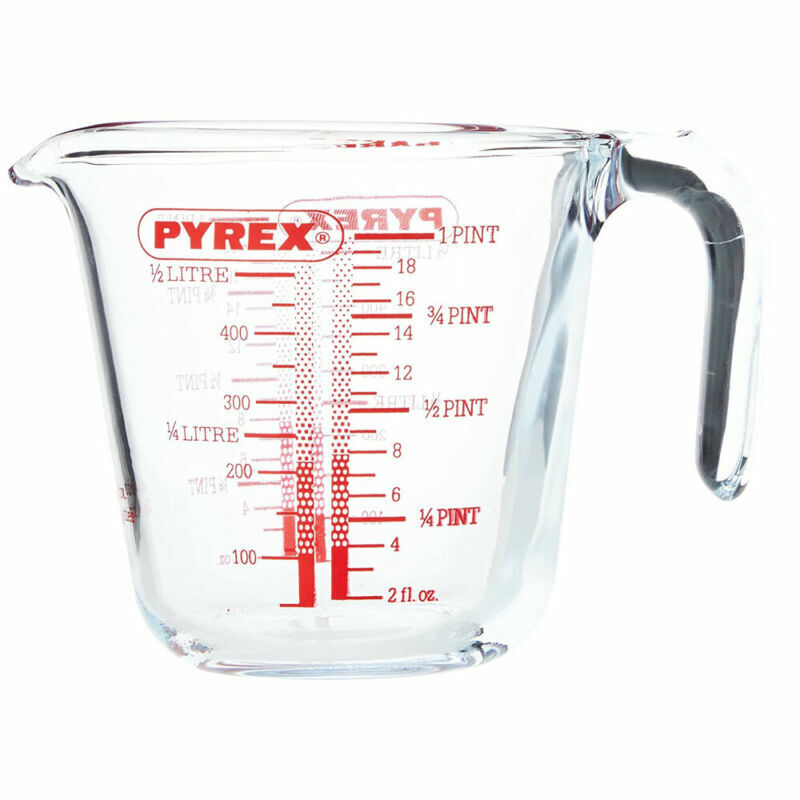 Pyrex Glass Measuring Jug 0.5L Food Prepware Accessories Kitchenhome New