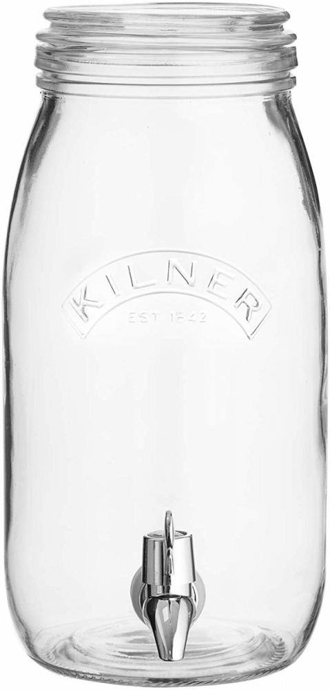 glass kilner jar with tap