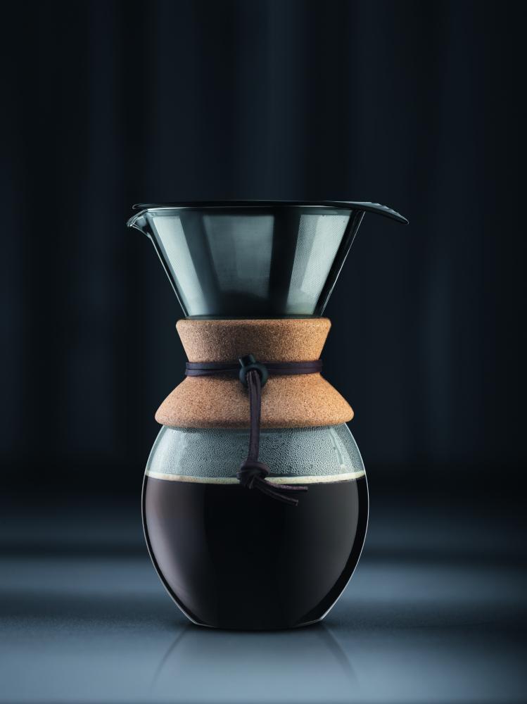 Bodum Pour over Kaffeemaschine mit permanent Filter 1.5l 51 OZ eBay