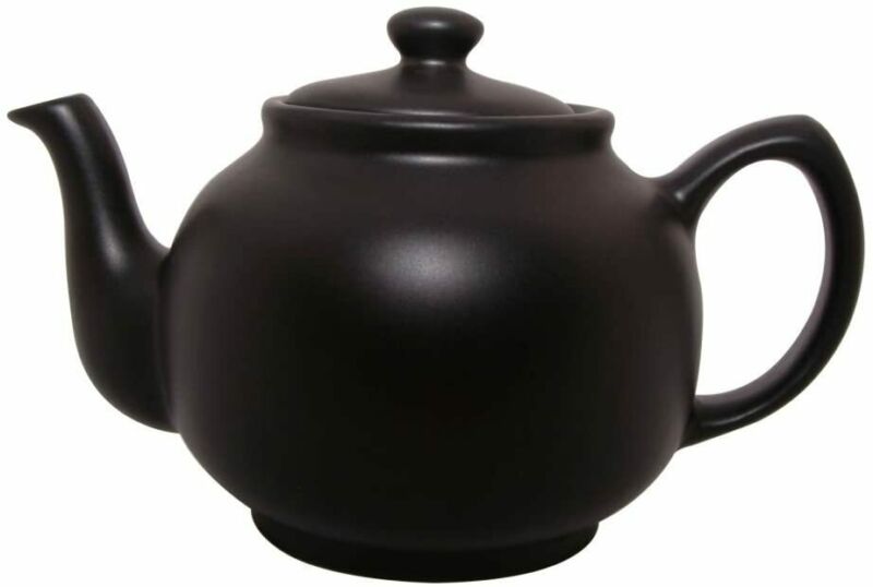 Price And Kensington Teapot Matt Black 6 Cup Tea Coffee Serveware