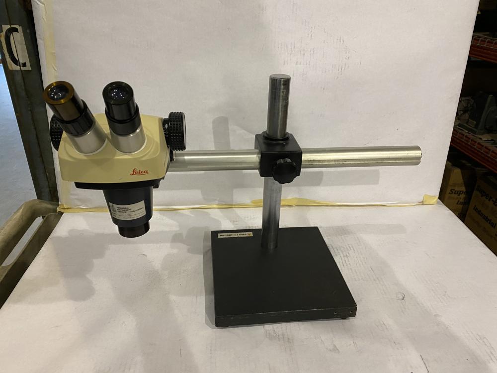 LEICA SZ4 INSPECTION MICROSCOPE 0.73X MAGINFICATION 10X/WF