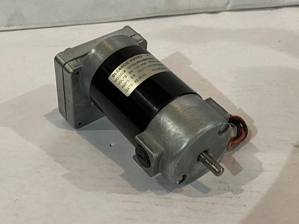 GEARED MOTOR 24VDC 1/30HP 160RPM 2.9AMPS # V7160-PE2486R CONTINUOUS