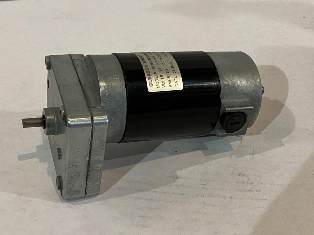 GEARED MOTOR 24VDC 1/30HP 160RPM 2.9AMPS # V7160-PE2486R CONTINUOUS