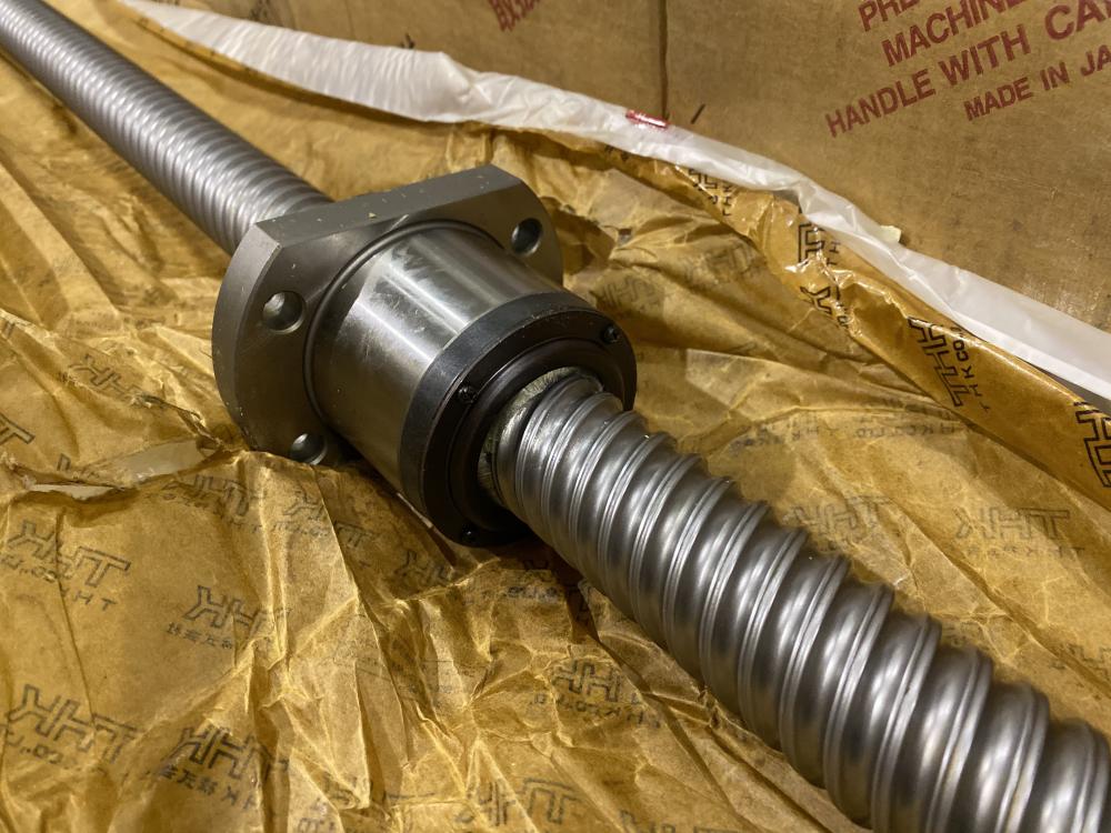 THK LINEAR BALL SCREW & NUT BLK40407.2ZZ+ 2052LC7T 2252mm LONG NEW