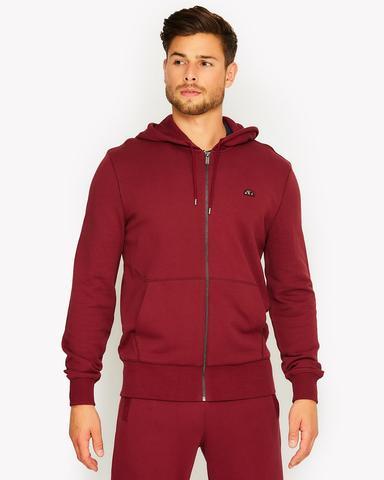 ellesse burgundy hoodie