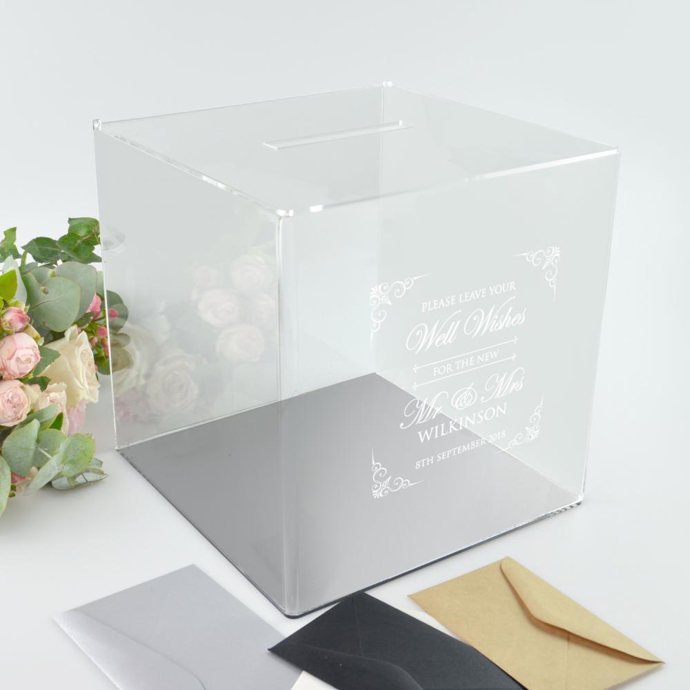 Personalised Favours Wedding Card Box for Reception