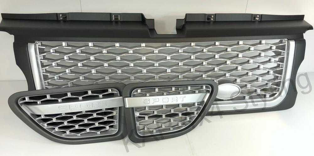 Full Noir Autobiography Style Side Vent Air Grille Range Rover L322 Design Pack
