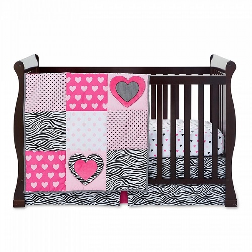 heart crib sheet