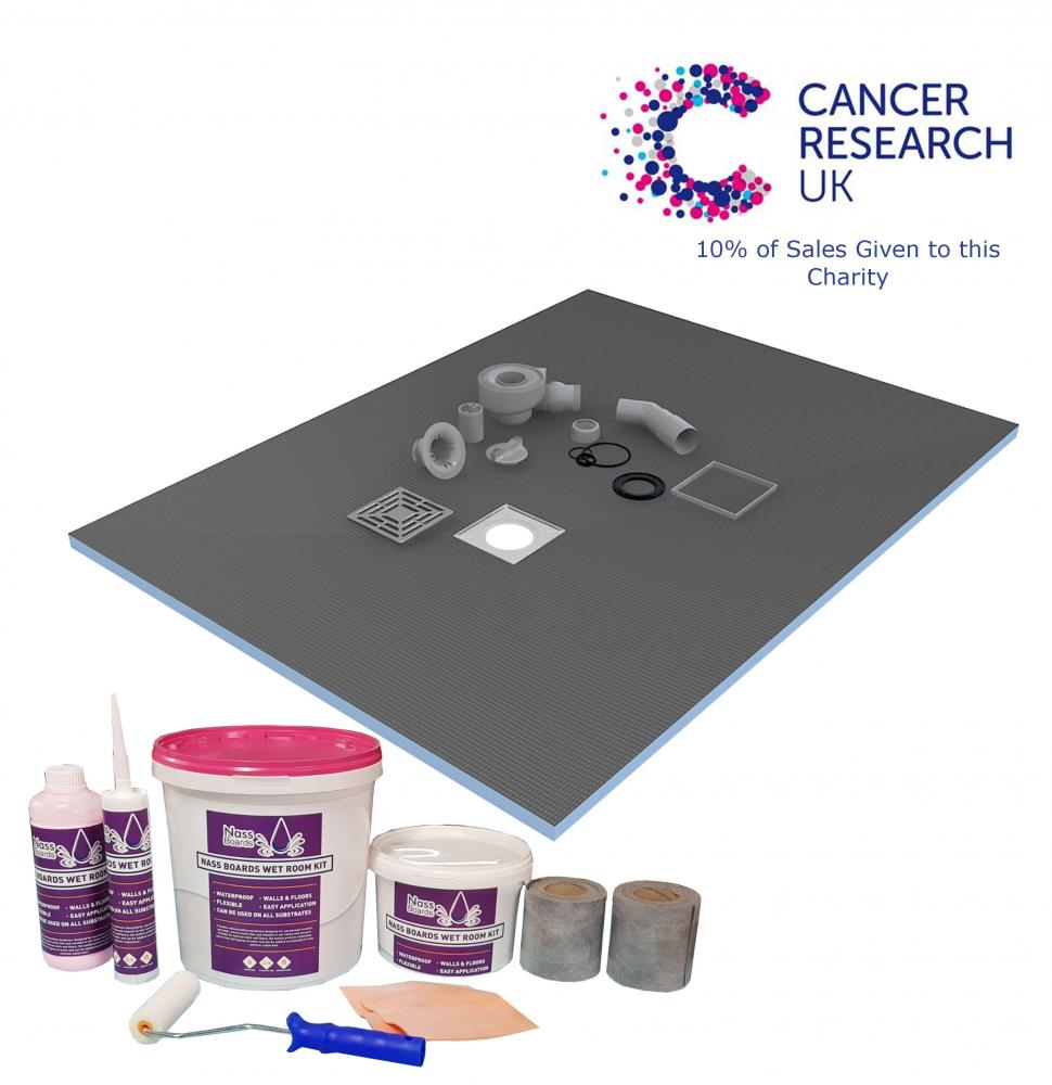 Wet Room Wetroom Shower Tray Kit 20mm All sizes of Kits available (CSR