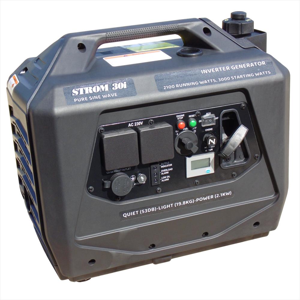 Camping Caravan Inverter Generator Quiet 53db 3kw Starting, 2.1kw