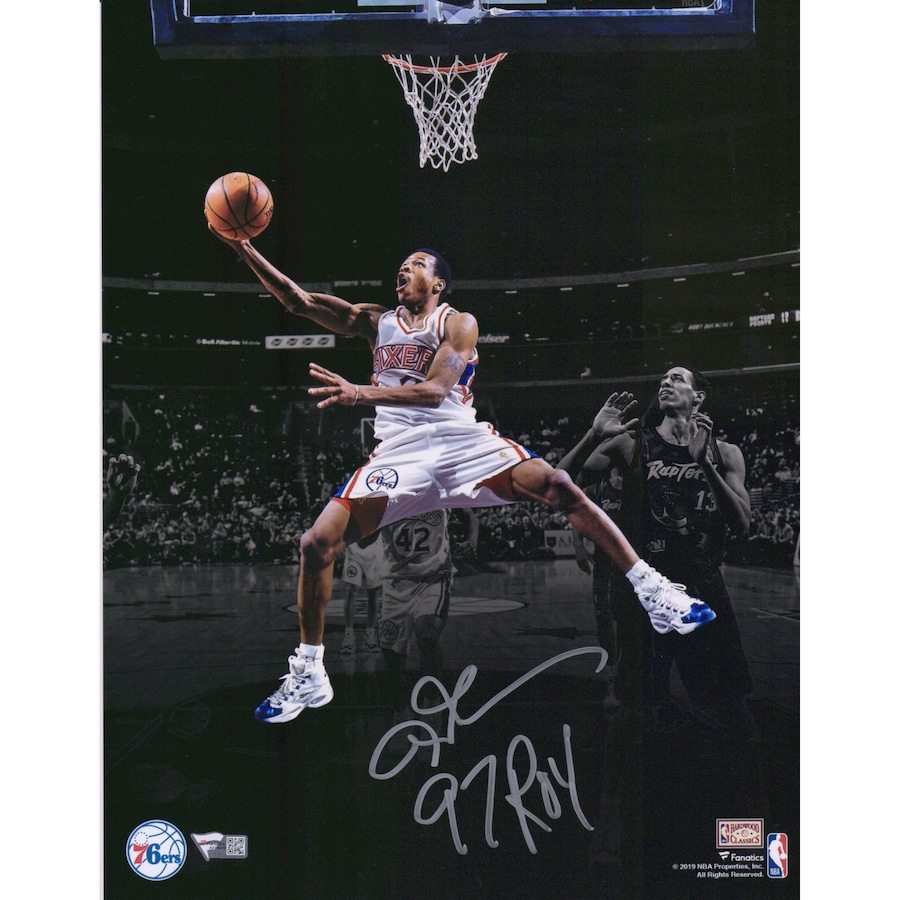 ALLEN IVERSON Autographed 