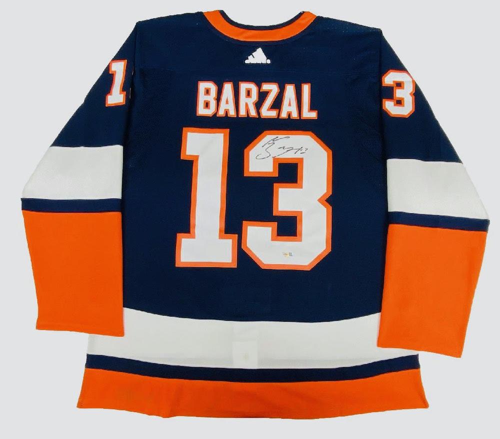 MATHEW BARZAL Autographed NY Islanders Authentic Reverse Retro Jersey FANATICS   eBay