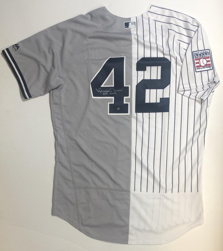autographed mariano rivera jersey