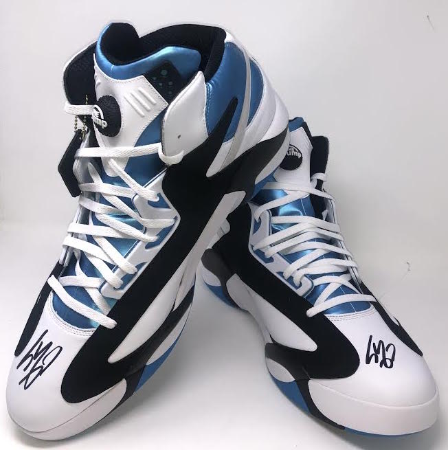SHAQUILLE O'NEAL Dual Autographed 