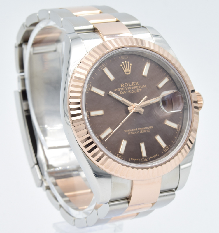 rolex datejust two tone 41mm