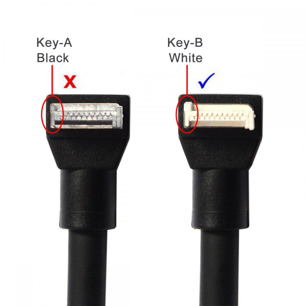 USB Front Panel. USB3.1C gen2 a-Key header. Header key